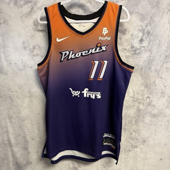 Phoenix Mercury Nike Jersey Adult Size 52 Shey Peddy WNBA 1/144 Explorer Edition - Picture 1 of 11